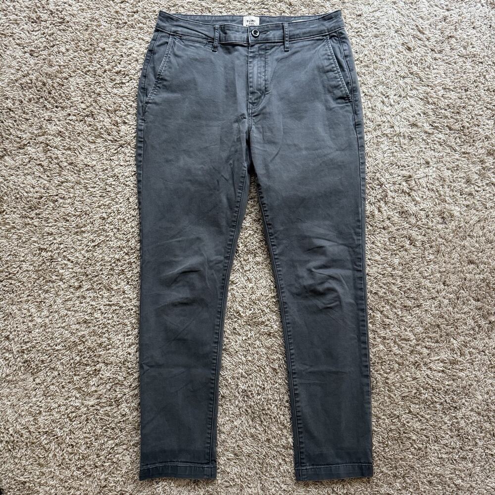 Flint & Tinder Athletic Tapered Fit 365 Pants Stretch 31x30 Men’s Grey Huckberry